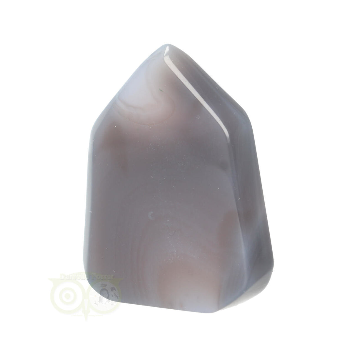 Agaat dunne Geode punt Nr 21