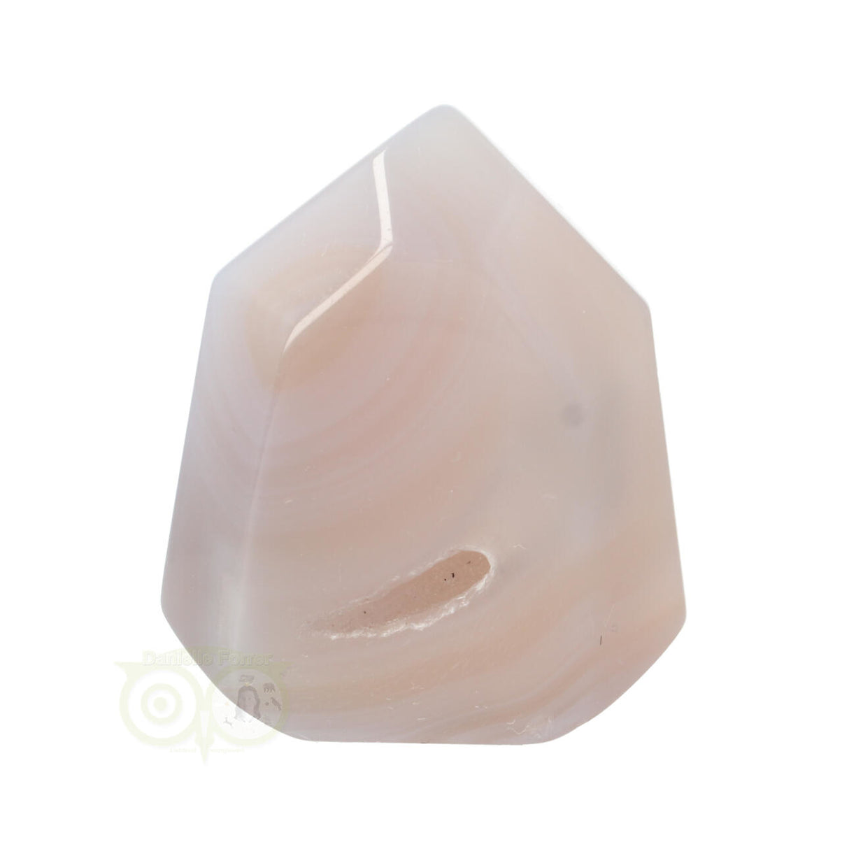 Agaat dunne Geode punt Nr 23