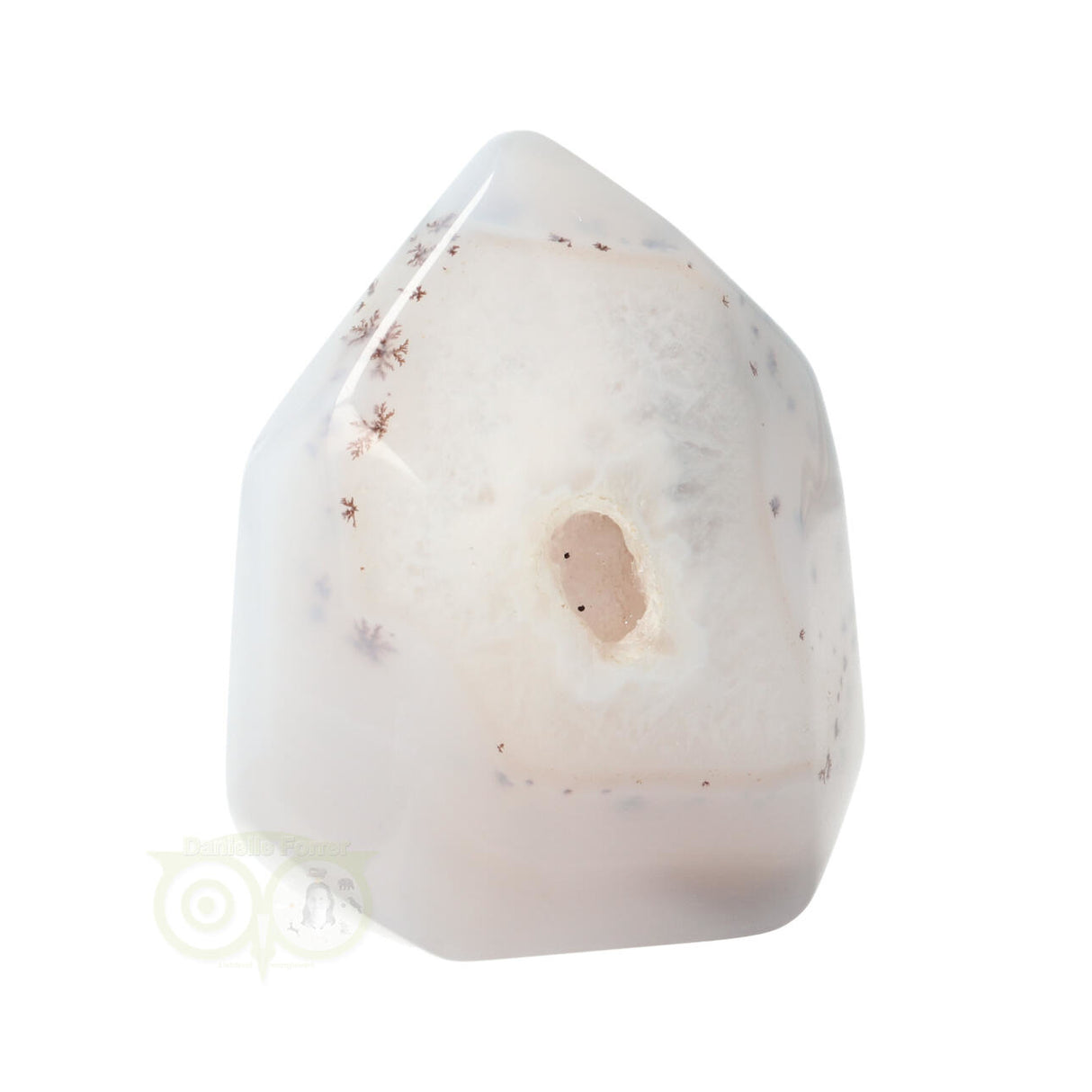 Agaat dunne Geode punt Nr 24