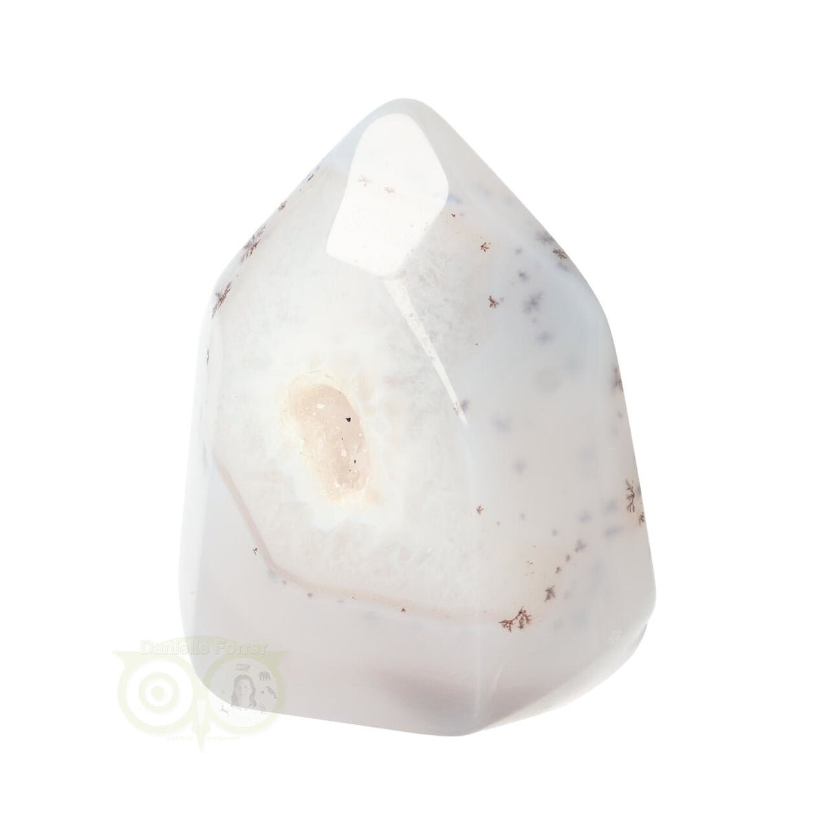 Agaat dunne Geode punt Nr 24