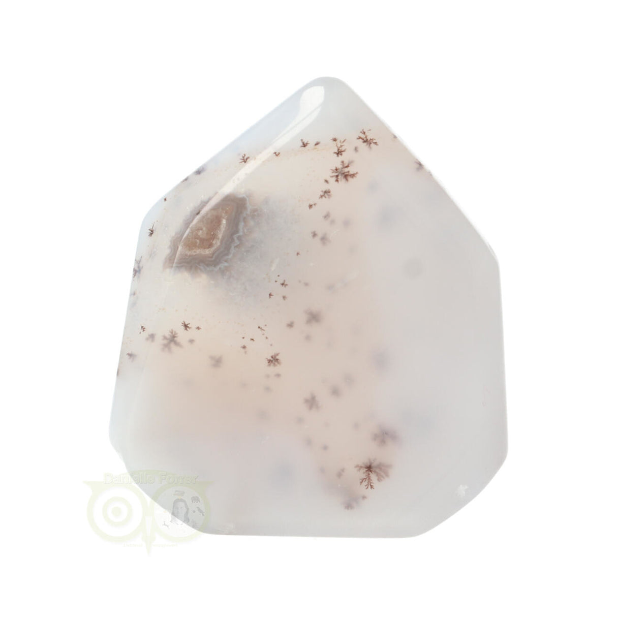 Agaat dunne Geode punt Nr 24