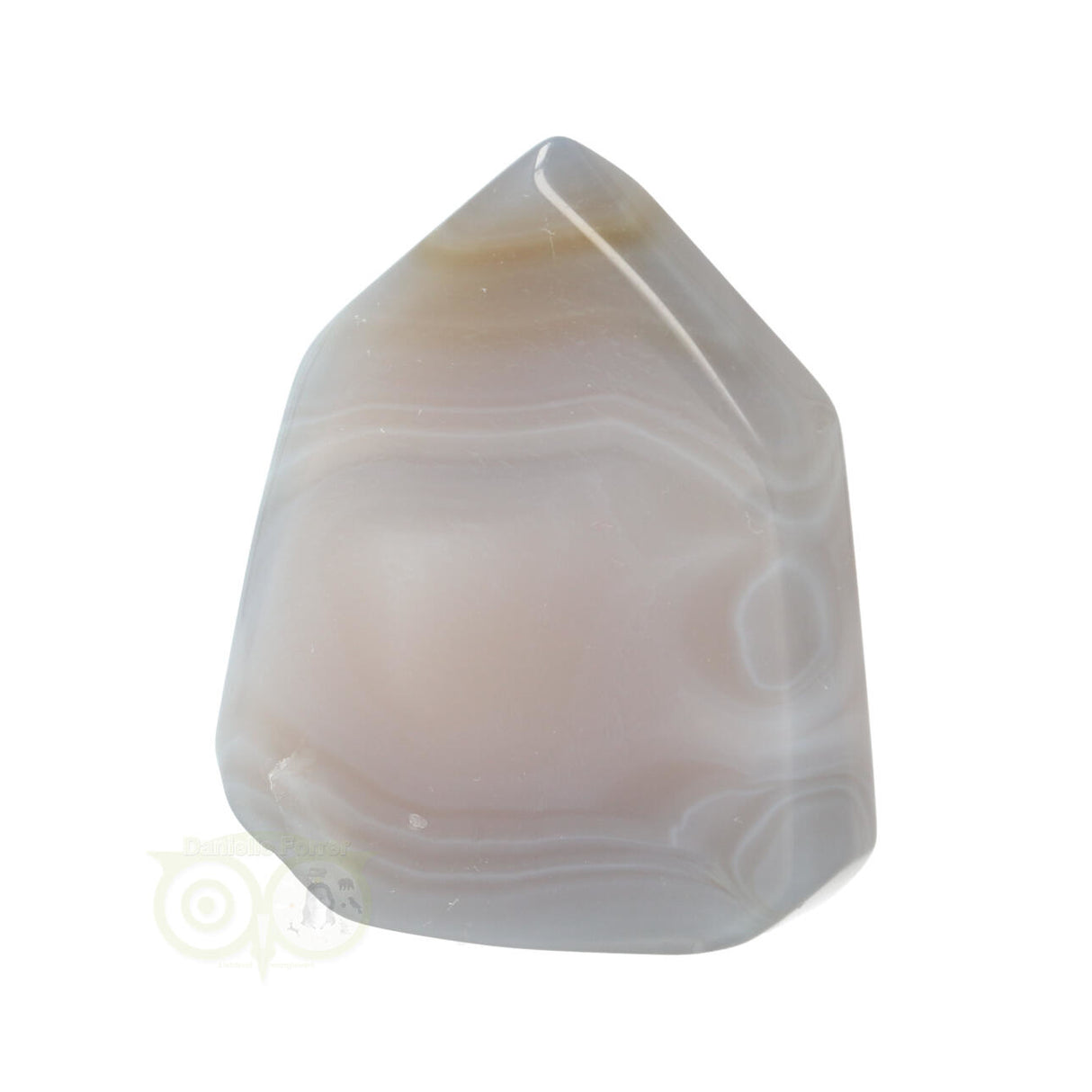 Agate thin Geode point No. 26