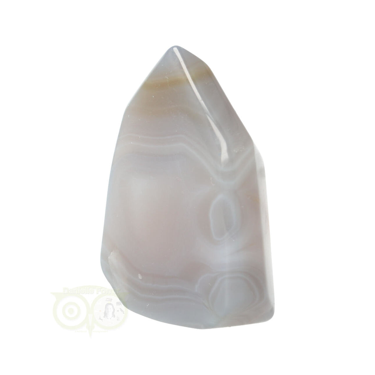 Agate thin Geode point No. 26