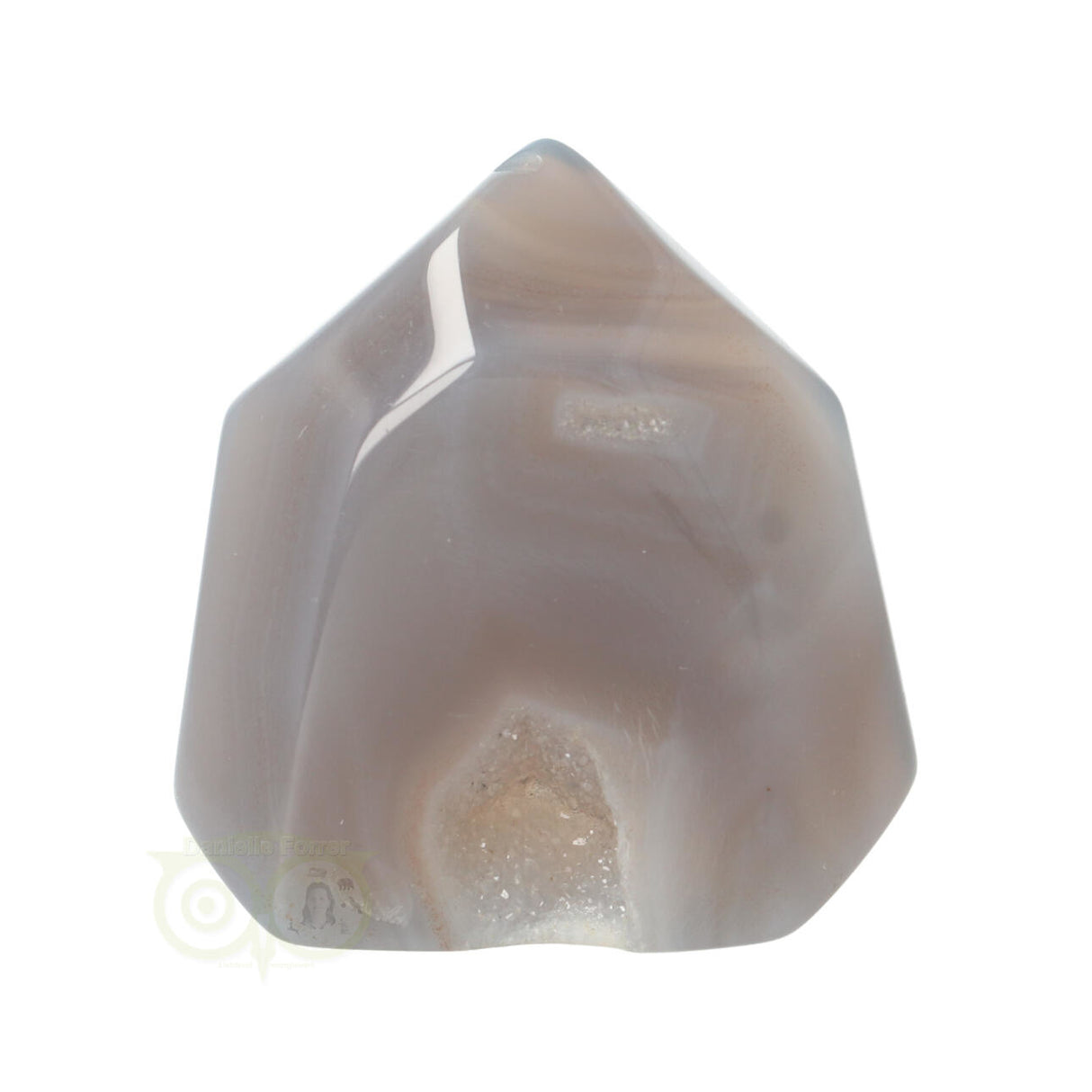 Agaat dunne Geode punt Nr 27