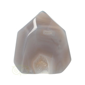 agaat geode punt dun nr 27 55 gram brazilie