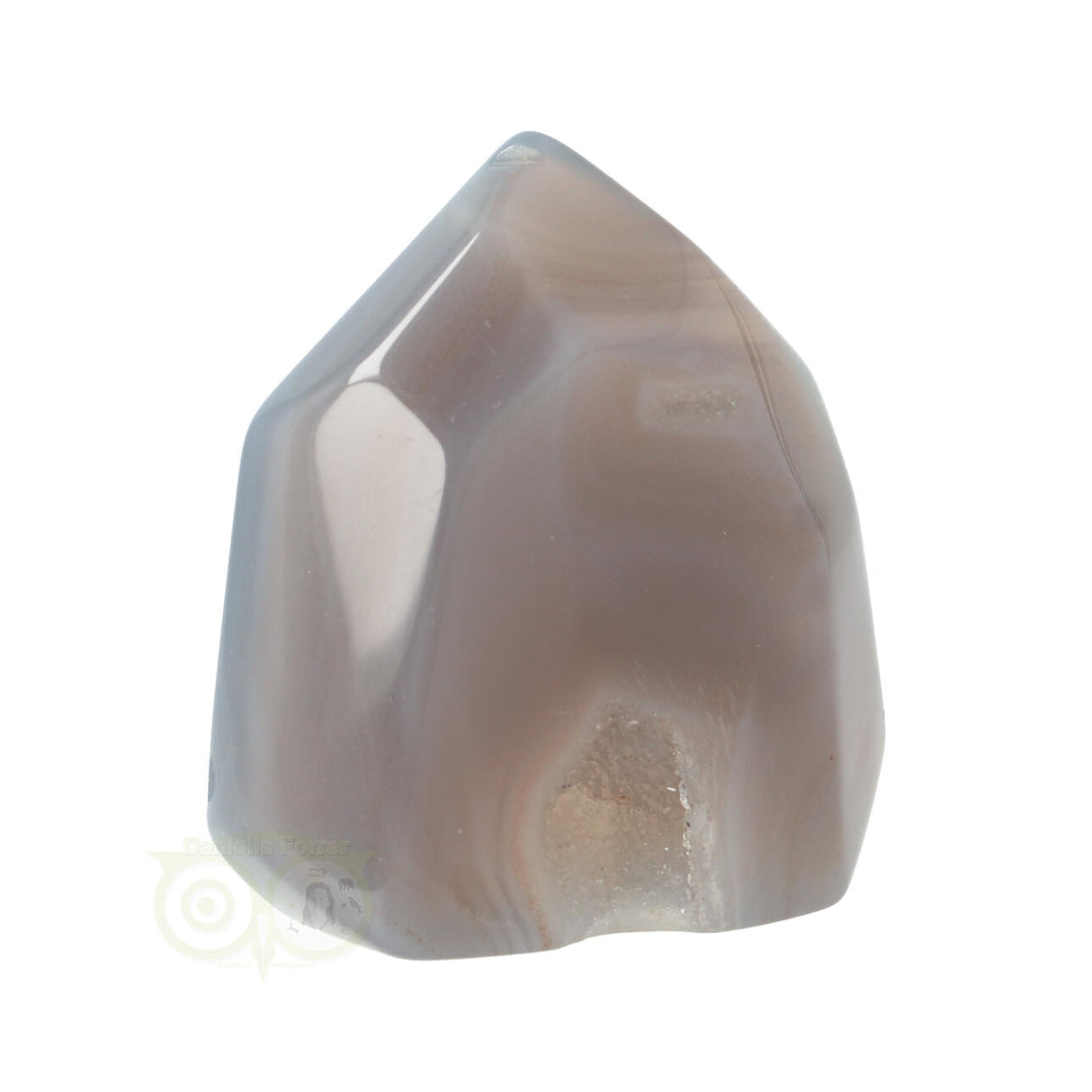 Agaat dunne Geode punt Nr 27