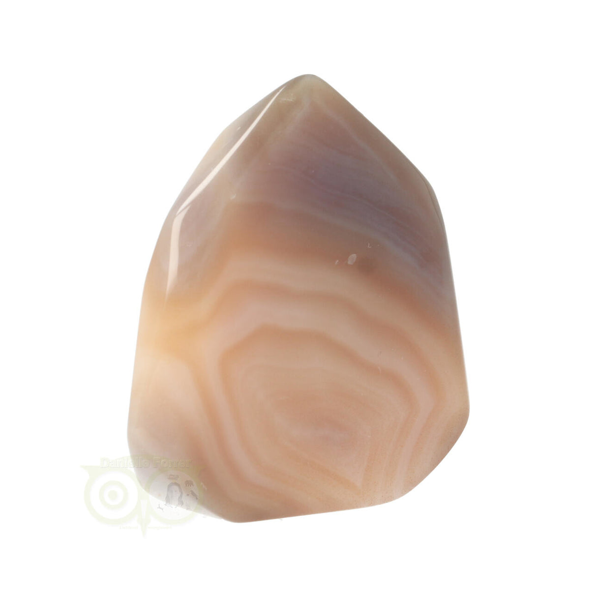 Agaat dunne Geode punt Nr 31