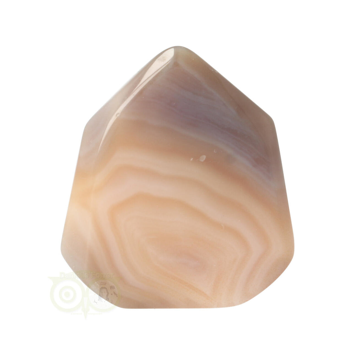 Agaat dunne Geode punt Nr 31