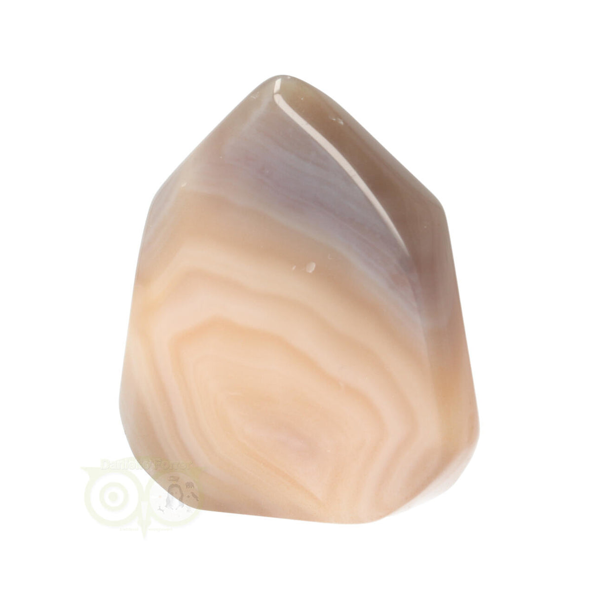 Agaat dunne Geode punt Nr 31