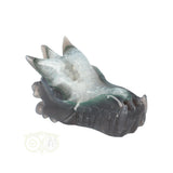 Agate Geode Dragon Skull 234 grams