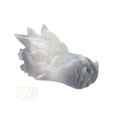 Agaat Geode Drakenschedel 357 gram
