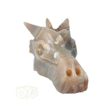 Agaat Geode Drakenschedel 477 gram