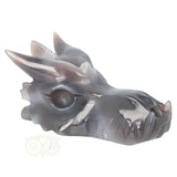 Agaat Geode Drakenschedel 589 gram