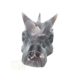 Agaat Geode Drakenschedel 589 gram