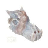 Agaat Geode Drakenschedel 623 gram