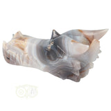 Agaat Geode Drakenschedel 682 gram
