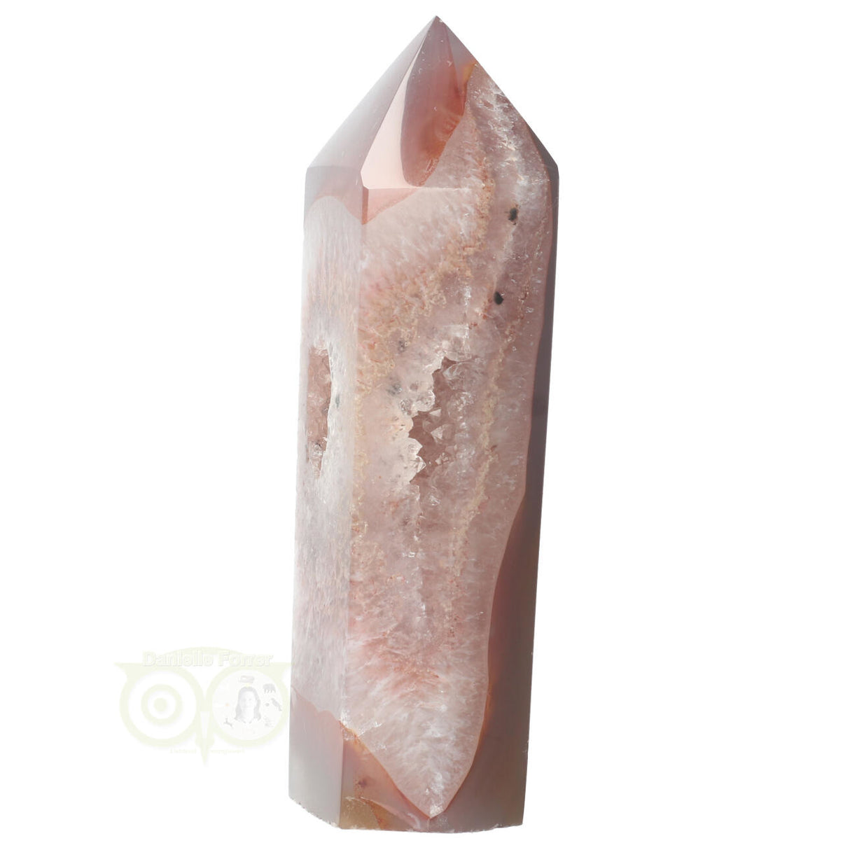 Agate geode point No. 48