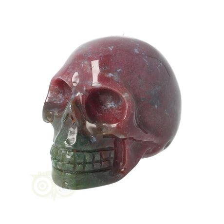 indian agaat skull gekleurd patroon