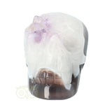 Agaat kristallen schedel 845 gram