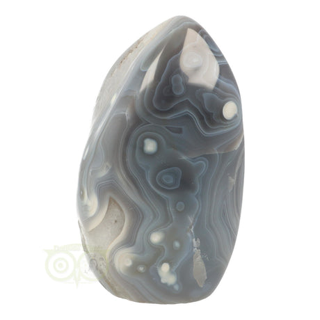 Agaat sculptuur met kwarts nr. 1 - 1,3 kg - Madagaskar | Edelsteen sculptuur