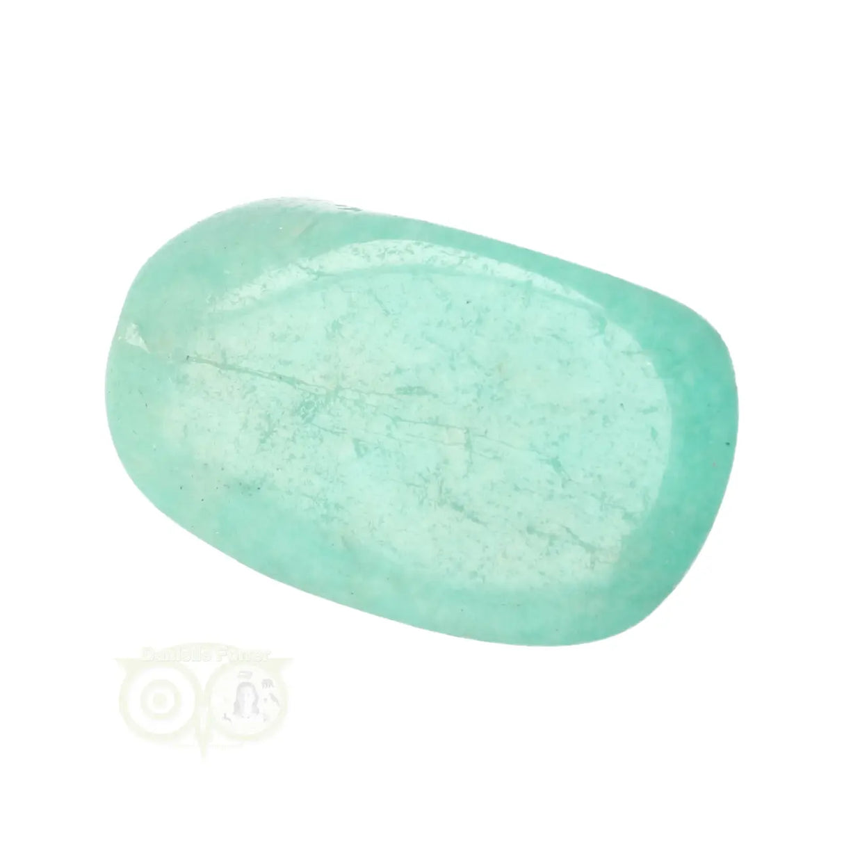 Amazoniet  trommelsteen Nr 27 - Zambia