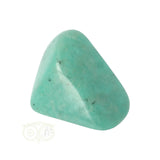 Amazoniet  trommelsteen Nr 28 - Zambia