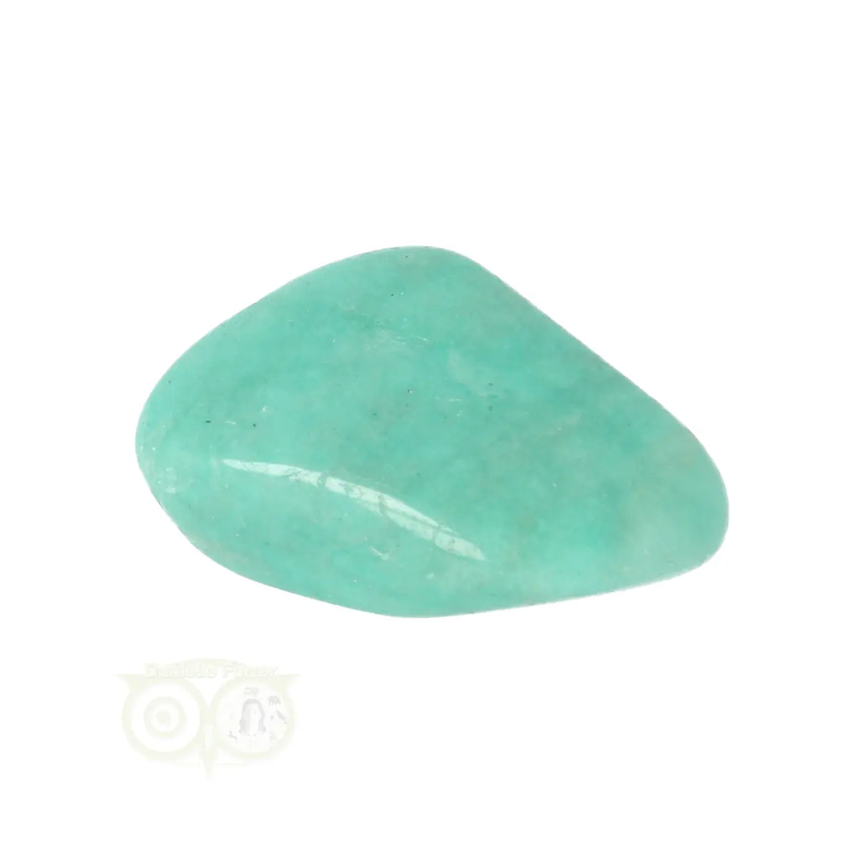 Amazoniet  trommelsteen Nr 31 - Zambia