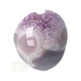 Amethist - Agaat Geode kristallen schedel 3.9 kg