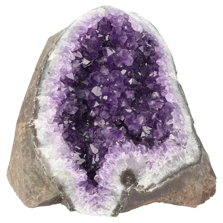 amethist cluster natuurlijke kristal structuur