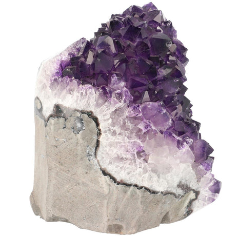 Unieke amethist cluster kerkje 2747 gram Uruguay edelsteen