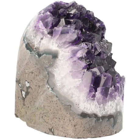 amethist cluster natuurlijke kristal structuur