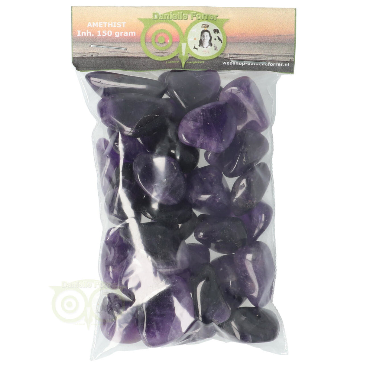 Amethist  150 gram - edelstenen voordeel