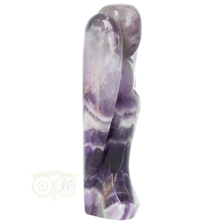 Chevron Amethyst Angel ± 7.5 cm no. 12 - 83 grams | Gemstone angel