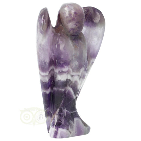 Chevron Amethyst Angel ± 7.5 cm no. 12 - 83 grams | Gemstone angel