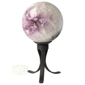 Amethist geode bol nr. 2 van 2169 gram met kristallen uit Brazilië