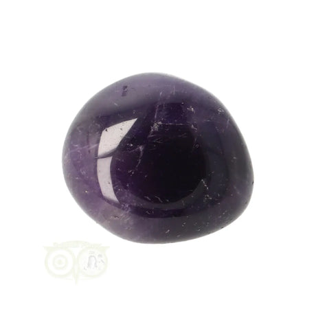 Amethist handsteen 28 gram | Geronde edelsteen
