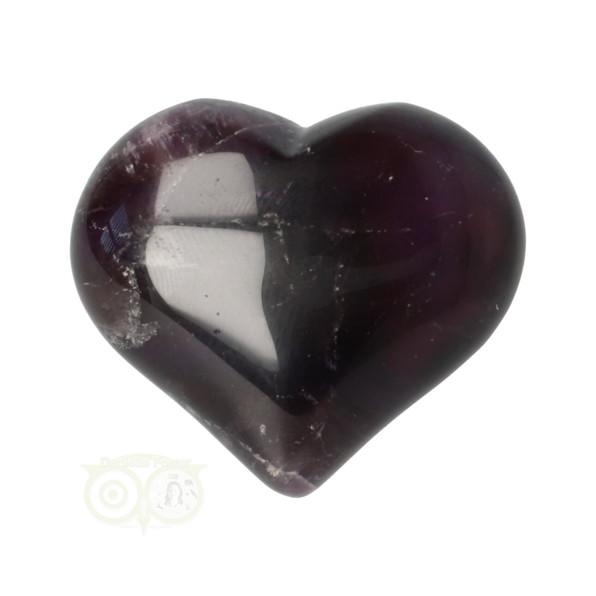 Amethist hart 4 cm  Nr 16