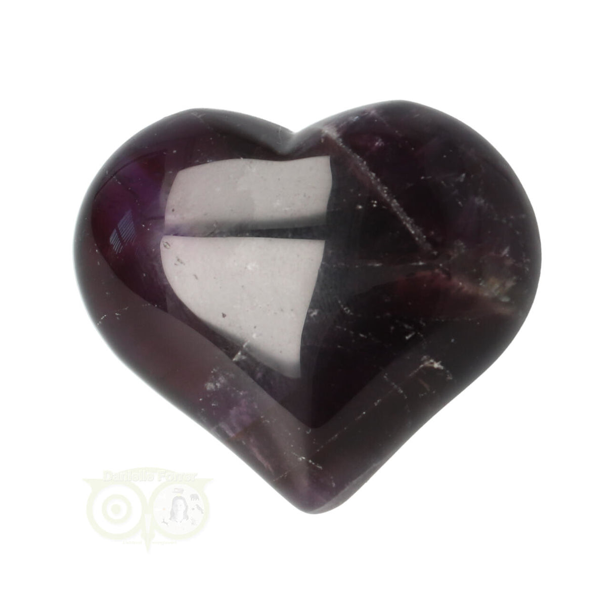 Amethist hart 4 cm  Nr 16