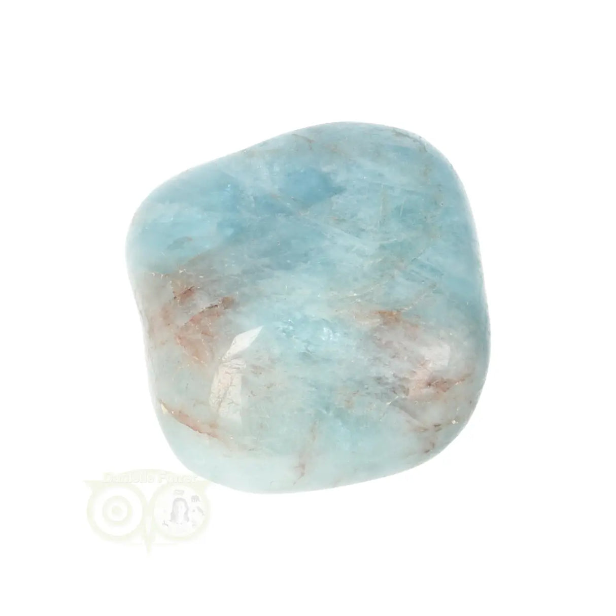 Aquamarijn ( Beryl ) knuffelsteen Nr 95