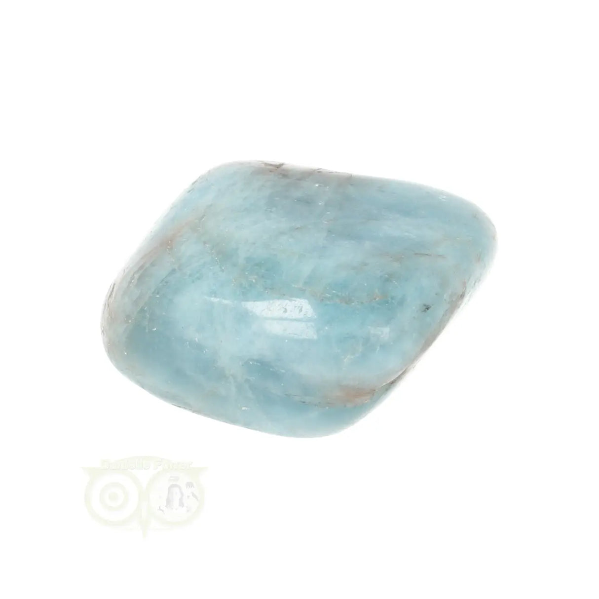 Aquamarijn ( Beryl ) knuffelsteen Nr 95