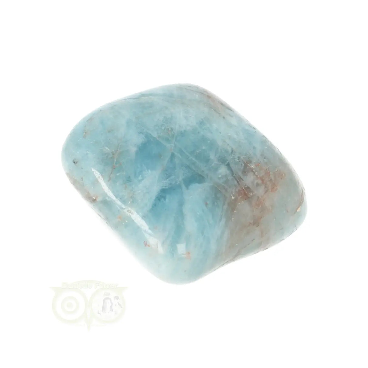 Aquamarijn ( Beryl ) knuffelsteen Nr 95