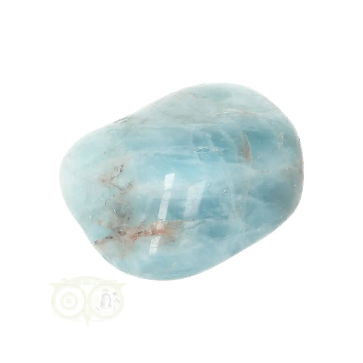 Aquamarijn ( Beryl ) knuffelsteen Nr 95