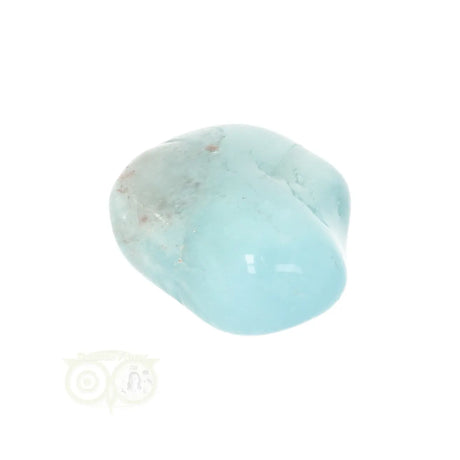 Aquamarine (Beryl) tumbled stone No. 96