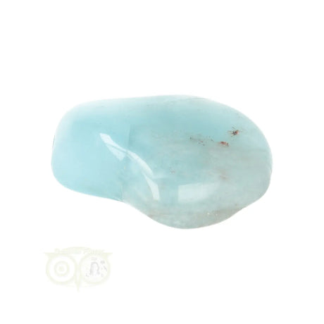Aquamarine (Beryl) tumbled stone No. 96