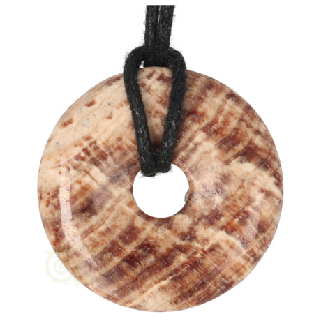 aragoniet donut hanger uniek stuk