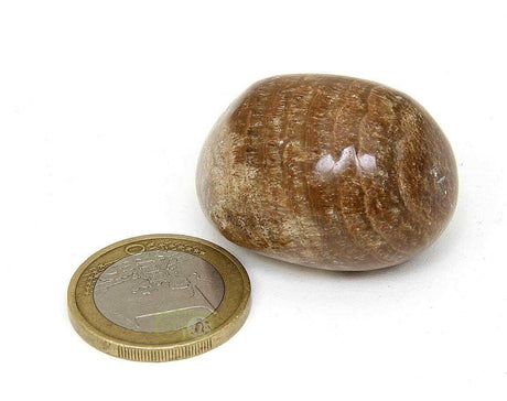 Aragonite tumbled stone No. 10