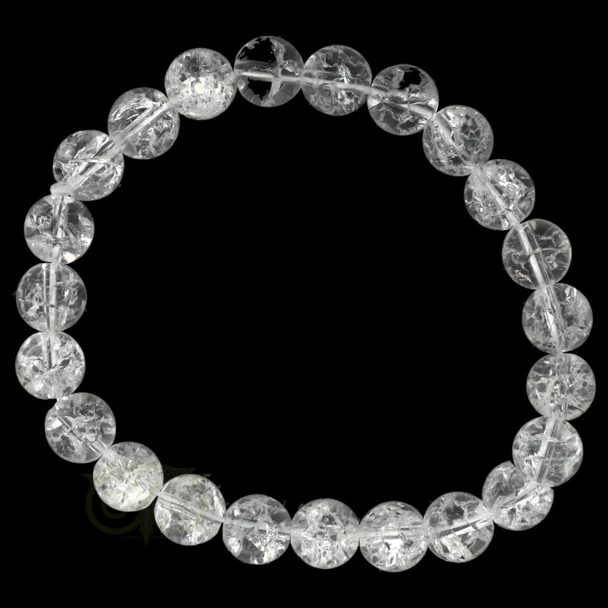 Armband aus Iris-Bergkristall – 19 cm