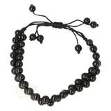 Bracelet - Black Agate - Adjustable