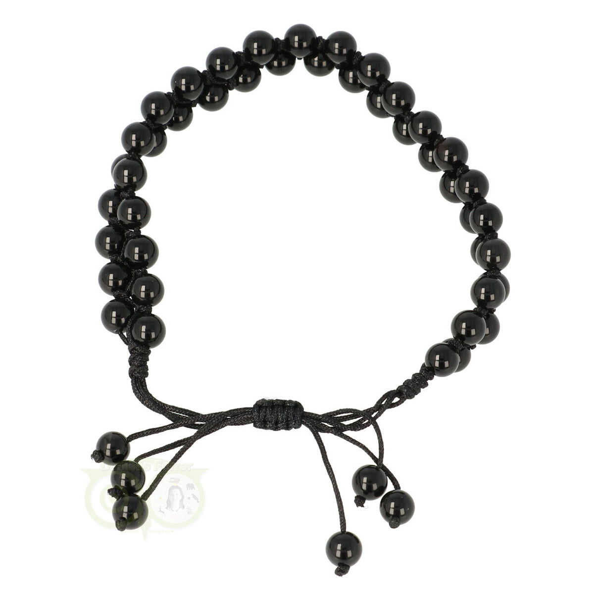 Bracelet - Black Agate - Adjustable