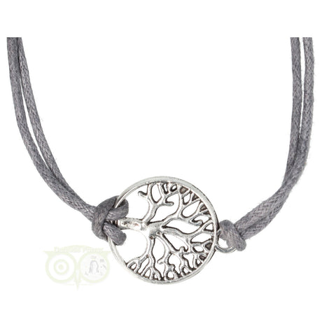 Armband Lebensbaum Anthrazit